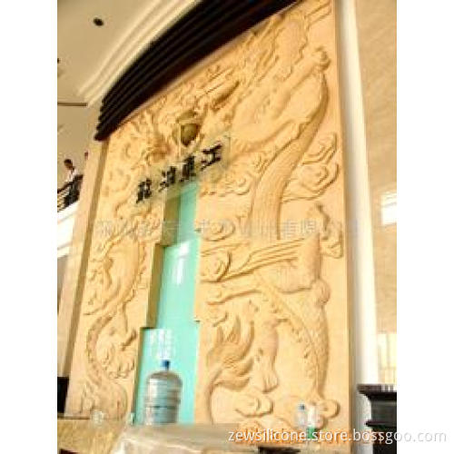 Concrete product mold making silicone rubber